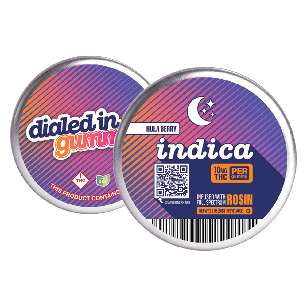100mg - Hula Berry - Rosin Gummies  (10pk)