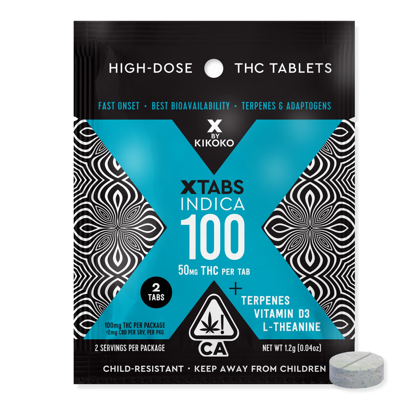 Indica [2pk] (100mg)