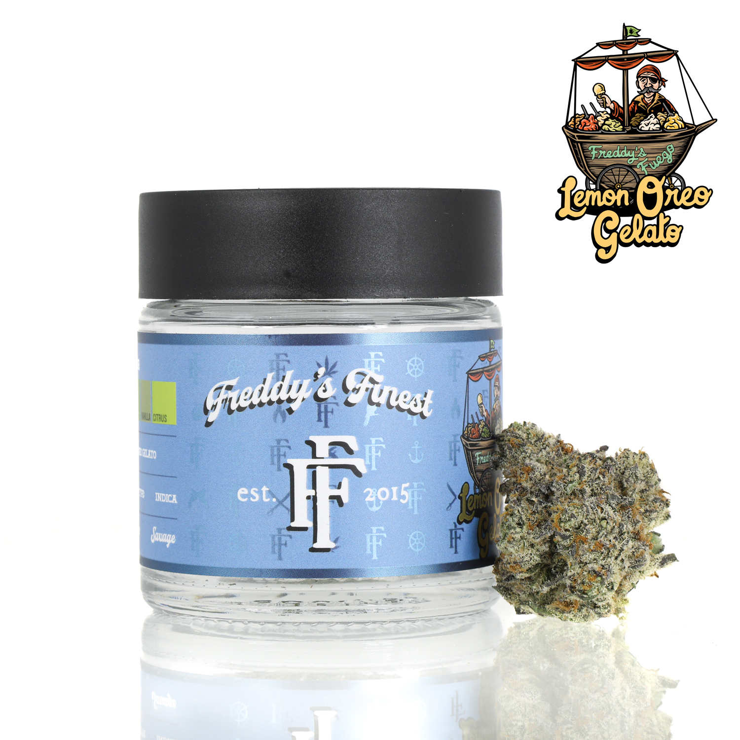 Lemon Cream Cookiez Gelato