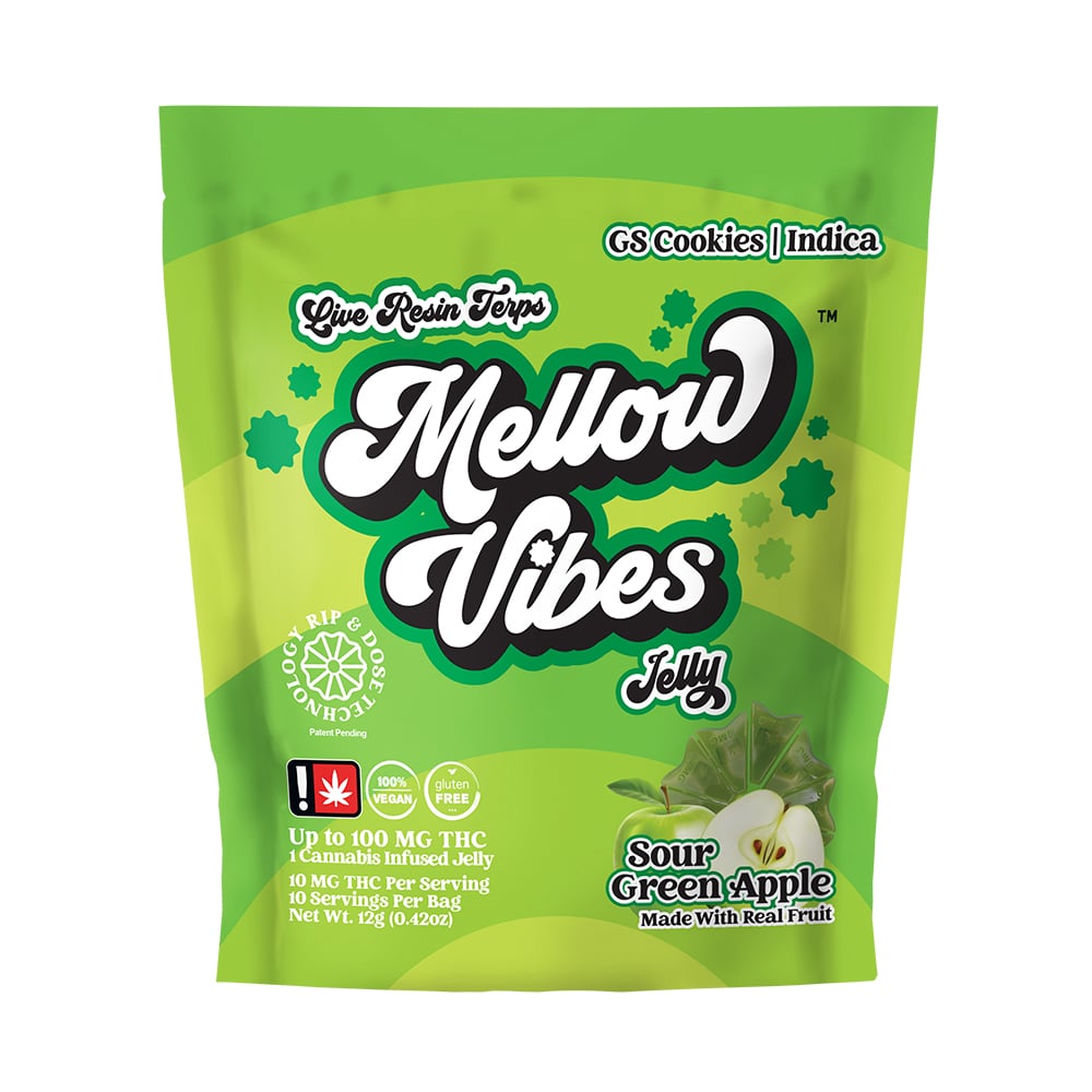 Sour Green Apple - GS Cookies [Single] (100mg)