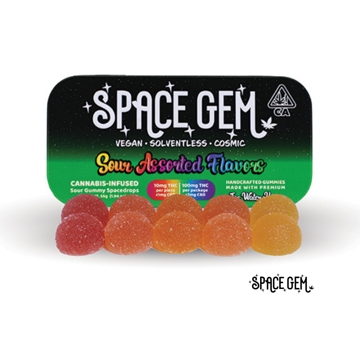Space Drops - Sour - 100mg THC