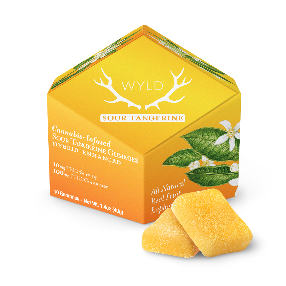 Sour Tangerine Hybrid Enhanced Gummies | 100mg