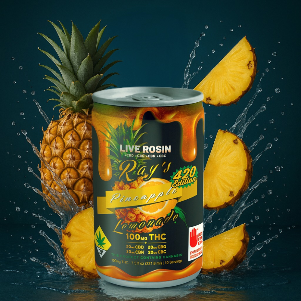 Pineapple [7.5oz] (20mg CBD/20mg CBG/20mg CBN/20mg CBC/100mg THC)