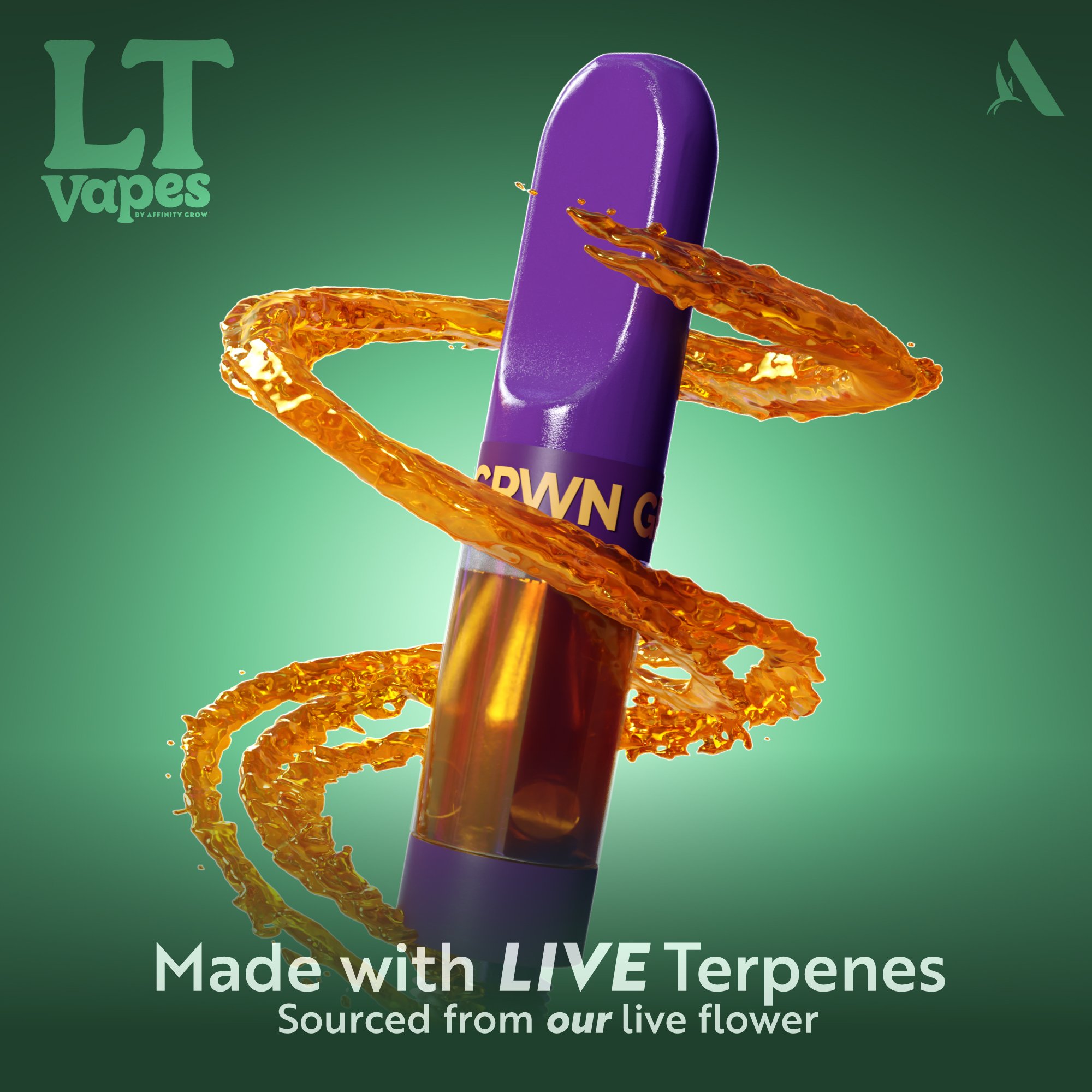 Affinity Grow Tear Gas (I) LT Vape Cartridge C0090000651 Affinity Grow Tear Gas (I) LT Vape Cartridge C0090000651