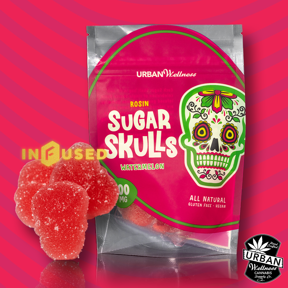 Rosin Sugar Skull - Watermelon