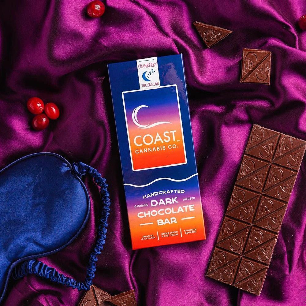 CHOC - 100mg 1:1:1 Dark Chocolate Cranberry