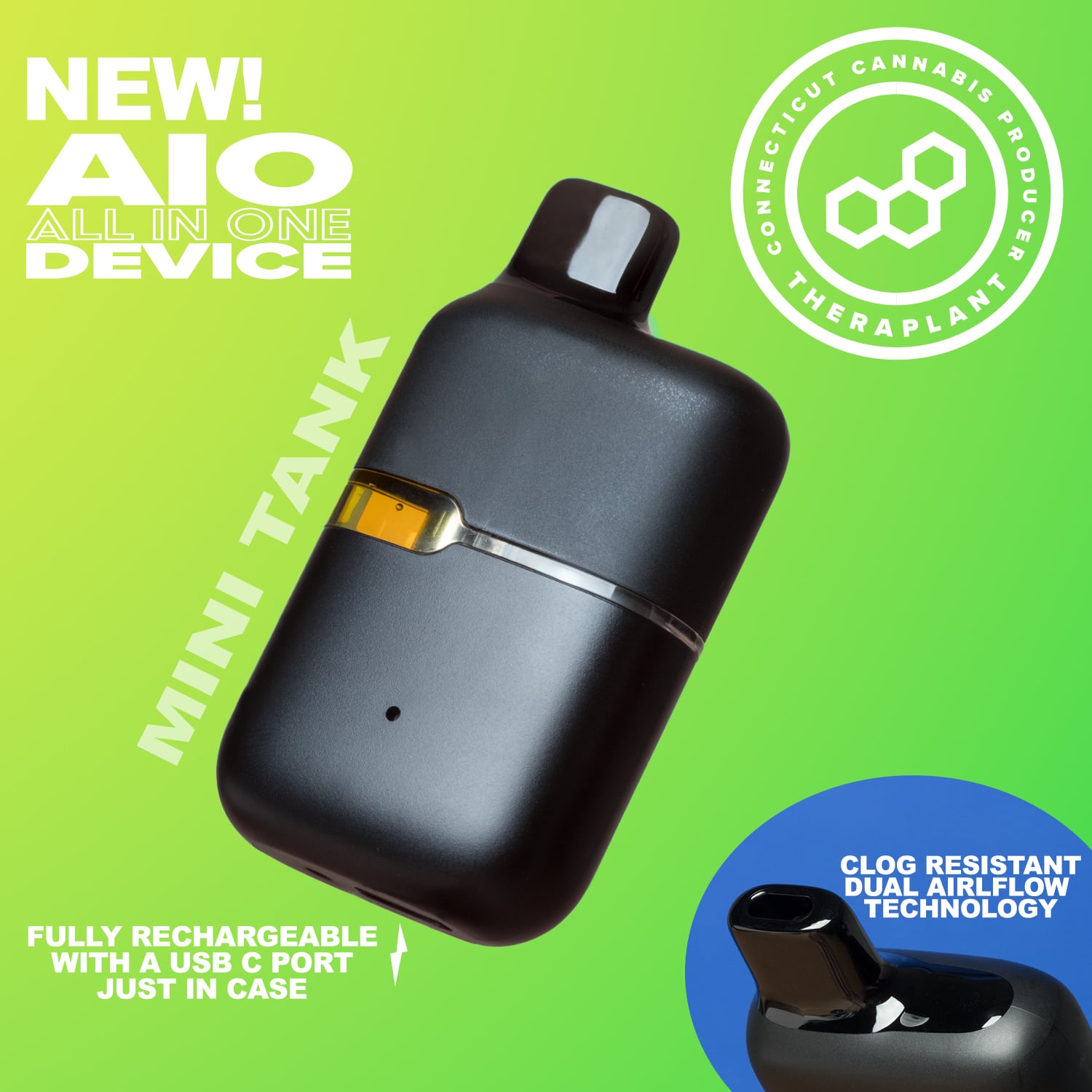 Green G (H) Mini Tank Disposable (1g) C0040001176