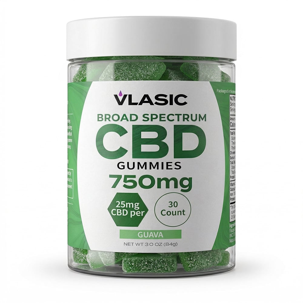 CBD Guava Broad Spectrum Gummies [30pk] (750mg)
