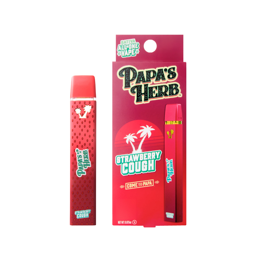 papa's herb disposable vape Papa's Herb Indica RNTZ Disposable Vape Pen