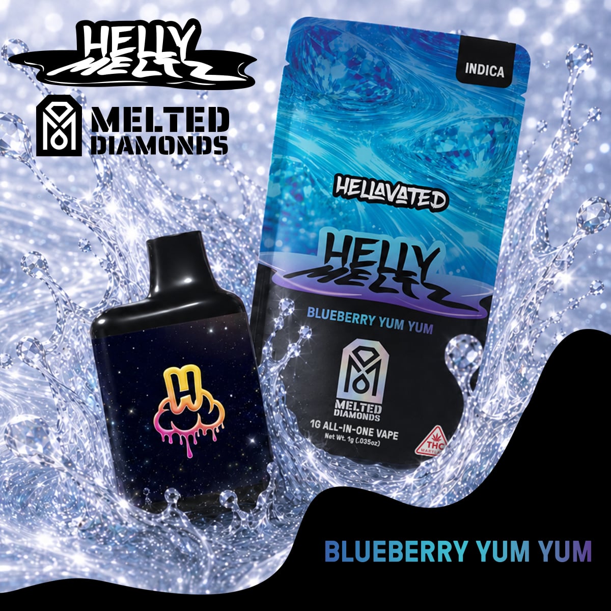 Blueberry Yum Yum [1g]