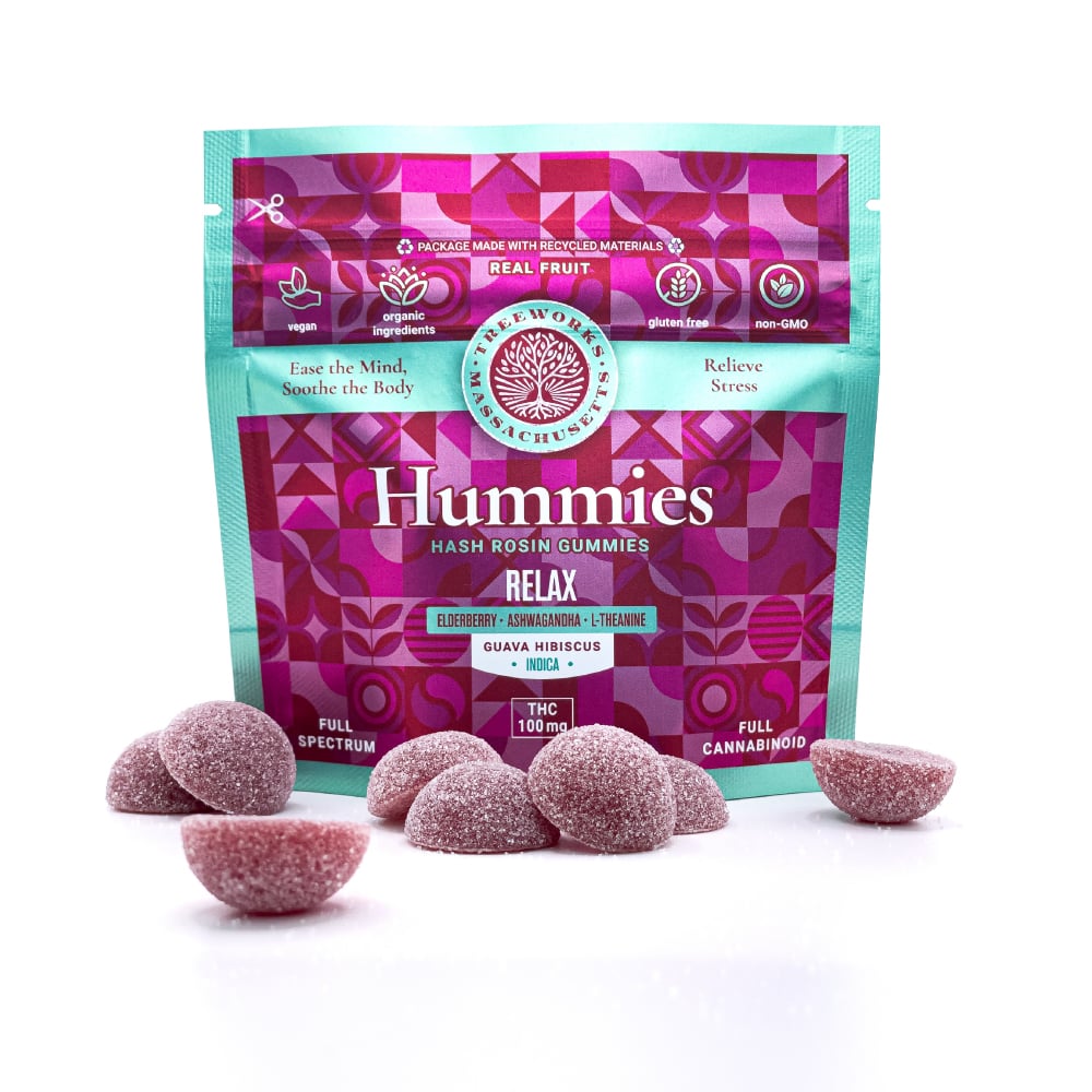 Relax Hummies | Indica (100mg) [10pk]