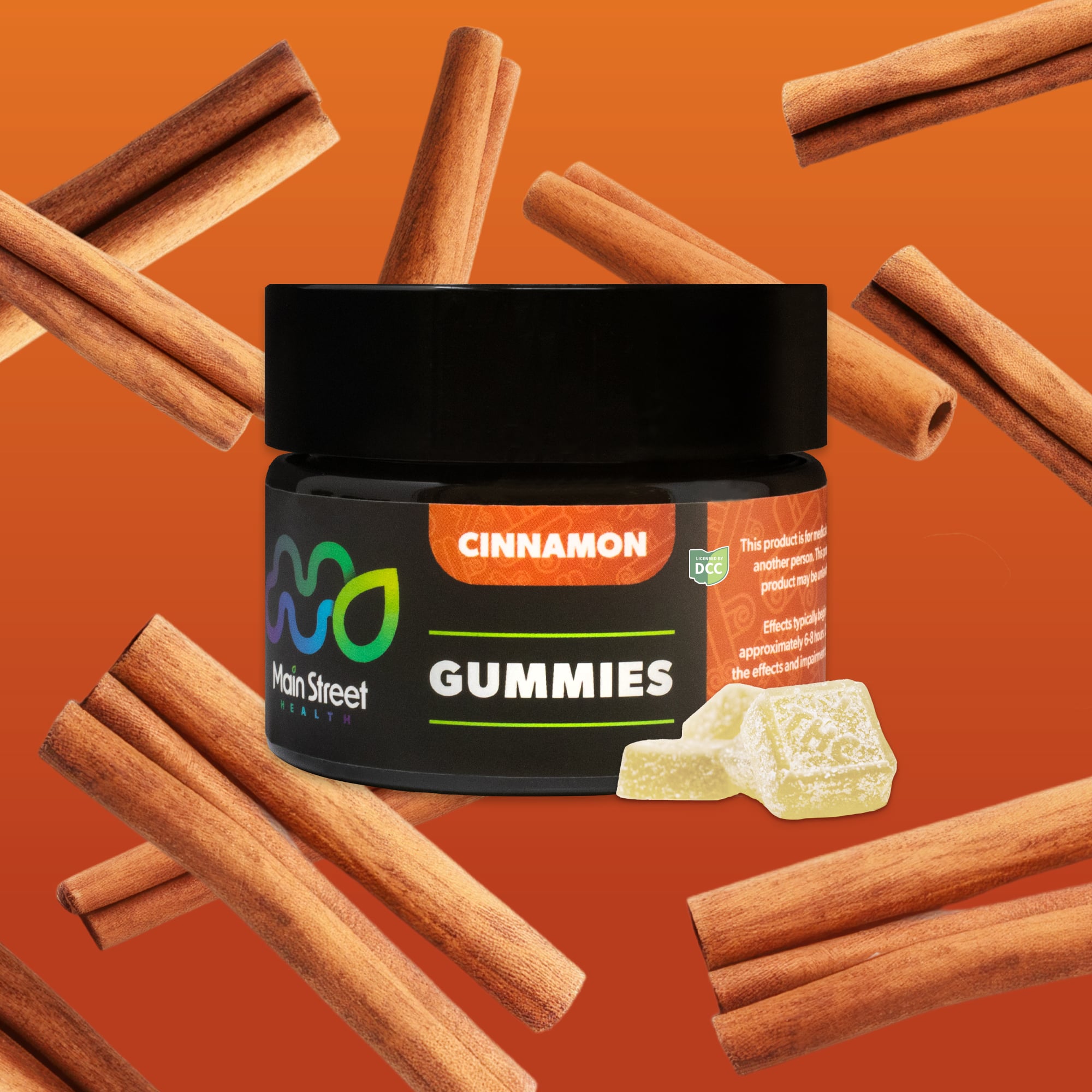 Main Street Health - Cinnamon - Gummies - 550mg - 11pk