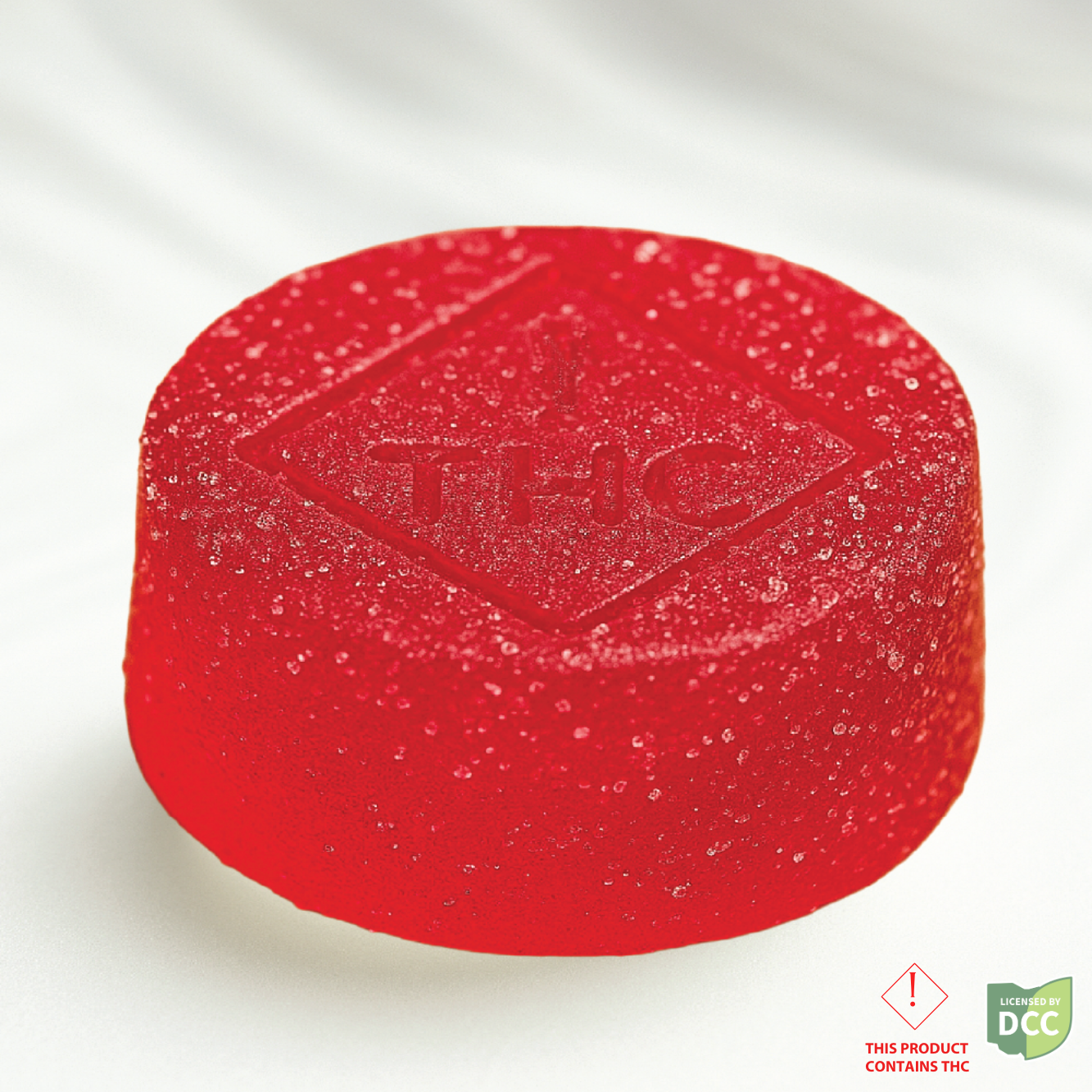 Ruby Hibiscus - Live Rosin Gummies - - 10pk - Hybrid
