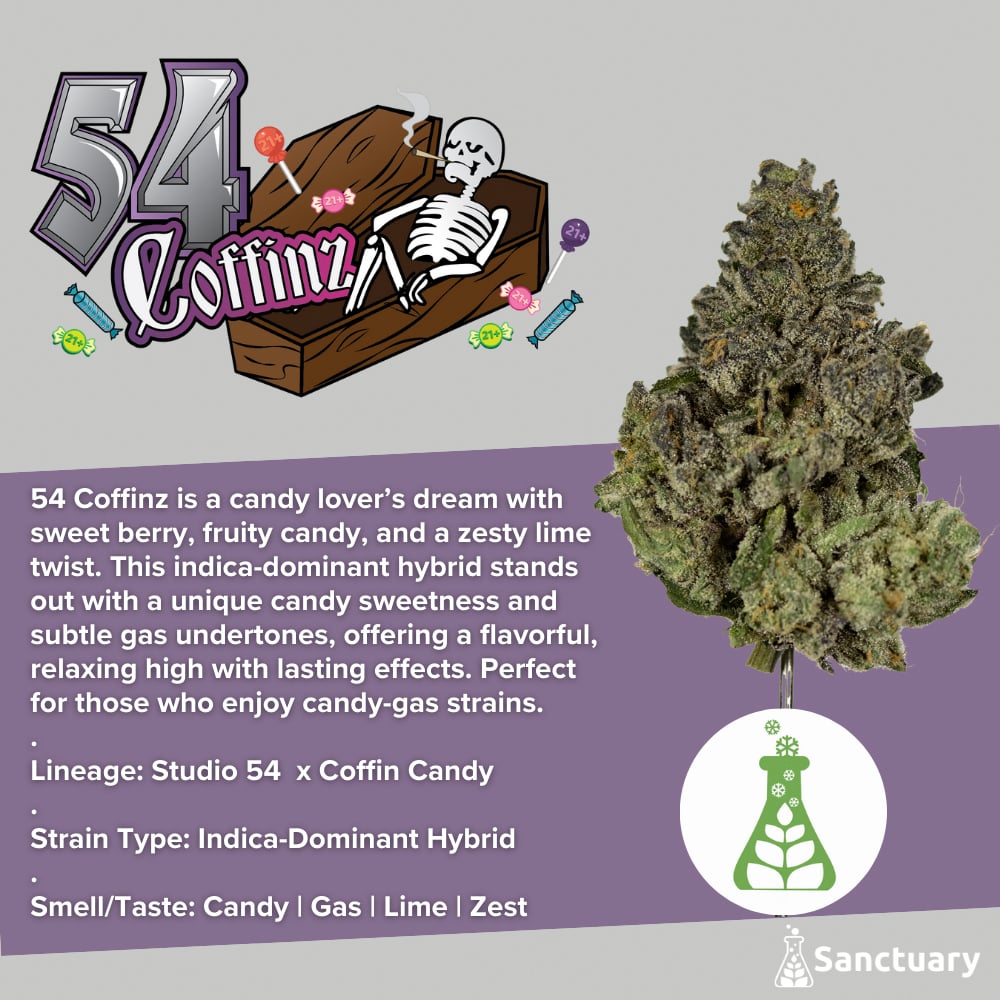 Cryo-Cured Whole Buds - 54 Coffinz