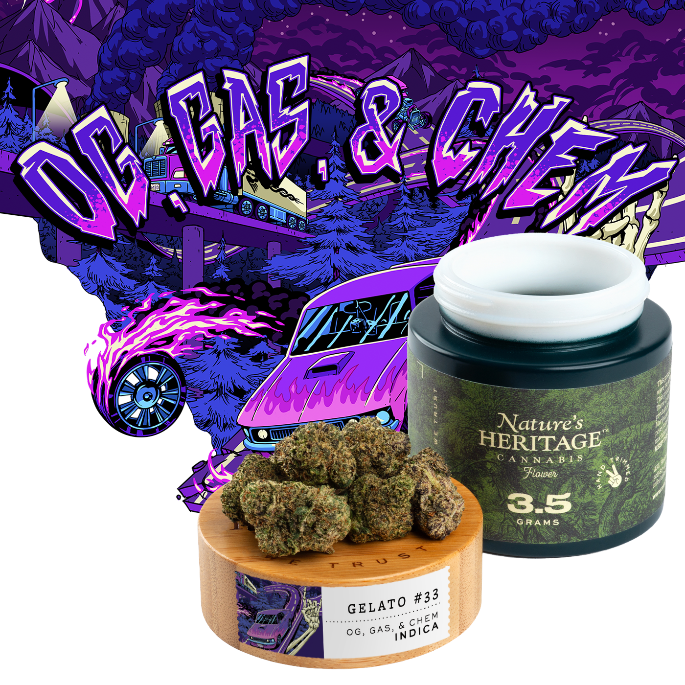 NATURE'S HERITAGE - GELATO 33  HYBRID