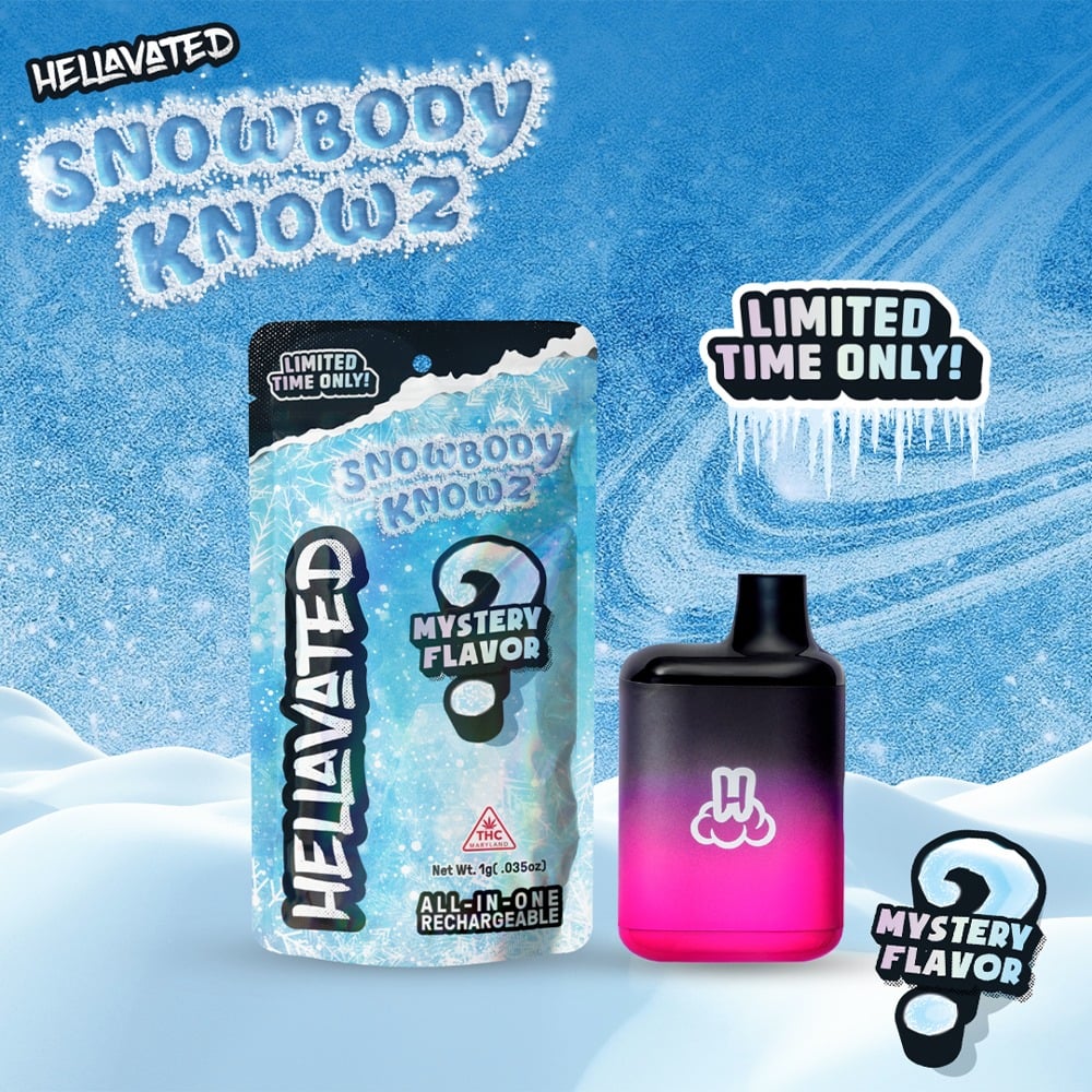 HELLAVATED - SNOWBODY KNOWZ - CLOUD BAR DISPOSABLE - [1G] - HYBRID