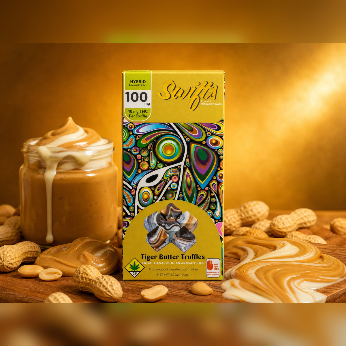 Tiger Butter - Hybrid [10pk] (100mg)