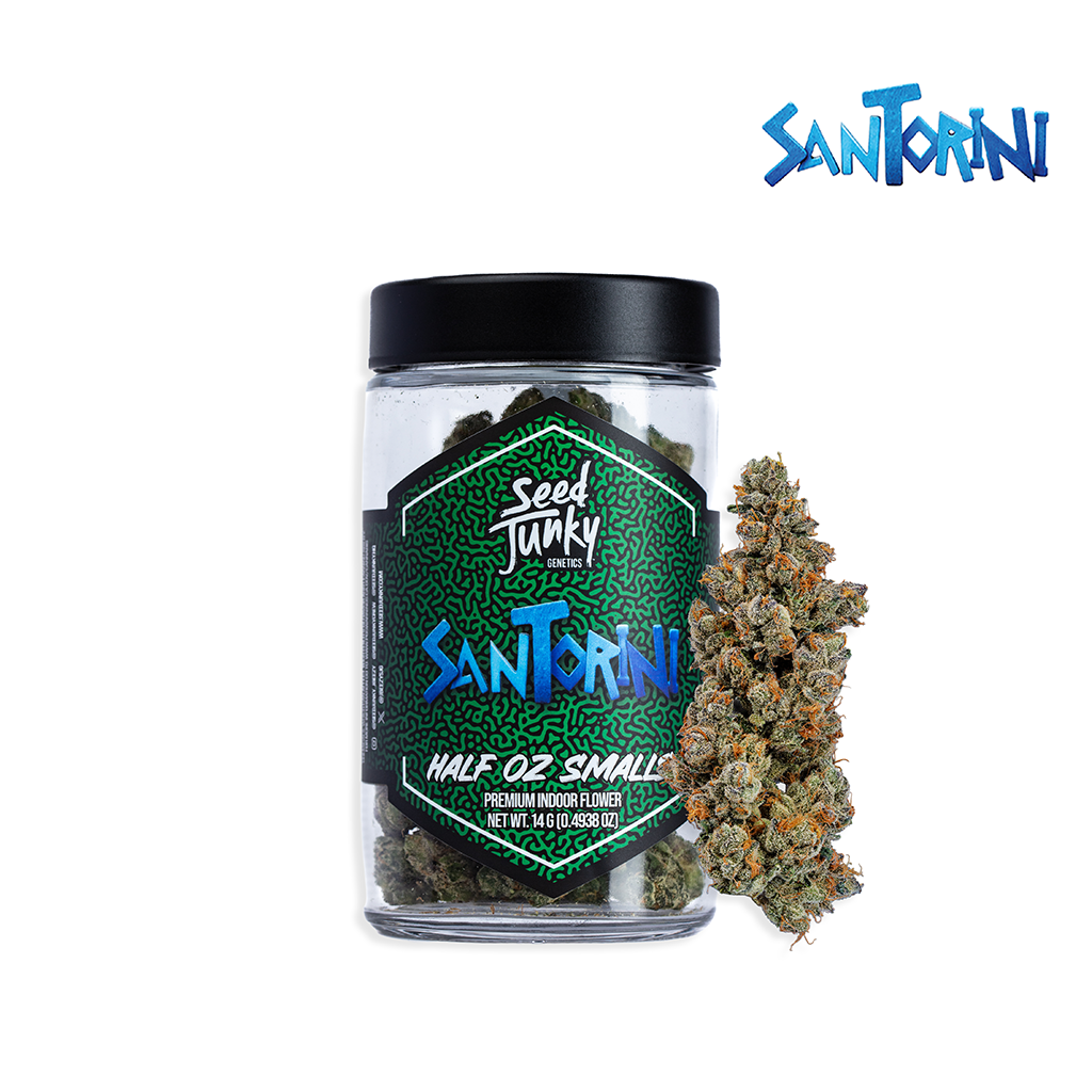 Seed Junky Genetics Santorini | Klover Dispensary San Diego, CA