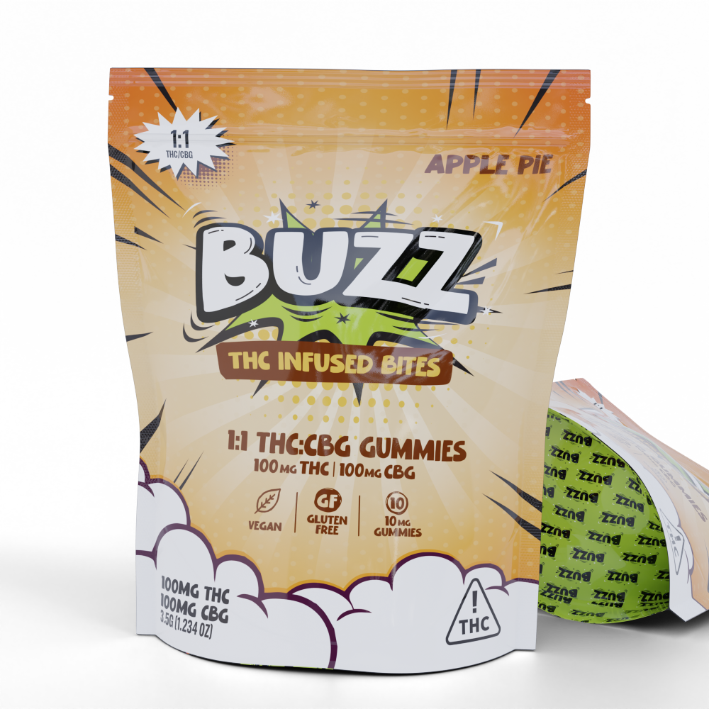 1:1 Apple Pie [10pk] (100mg THC/100mg CBG)