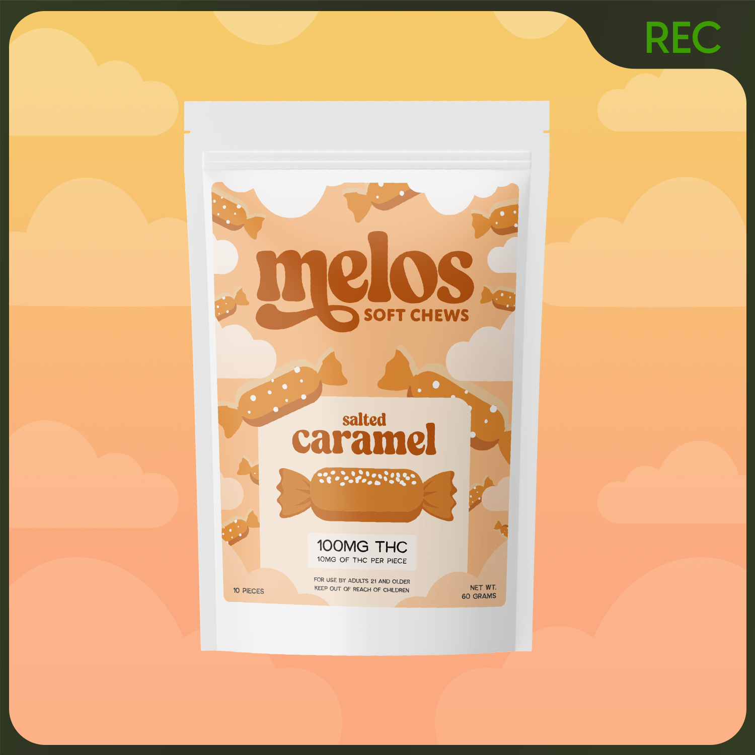 Melos - Salted Caramel (100mg)