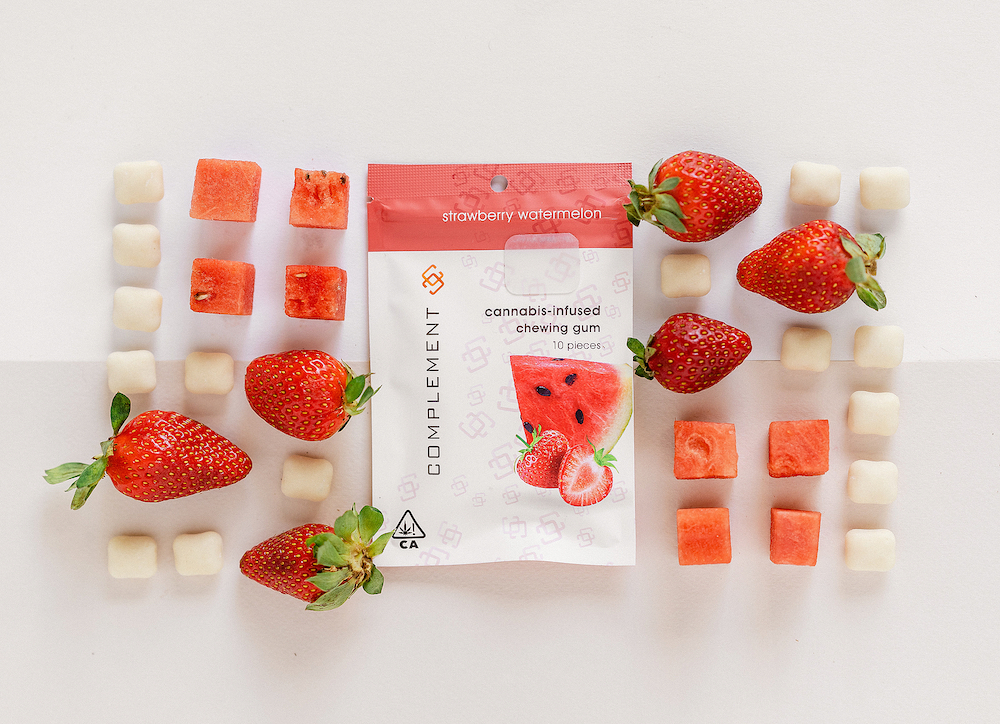 Strawberry Watermelon [10pk] (100mg) Complement Gum Jane