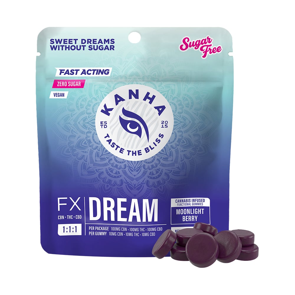 1:1:1 Moonlight Berry DREAM [10pk] (100mg CBD/100mg THC/100mg CBN)