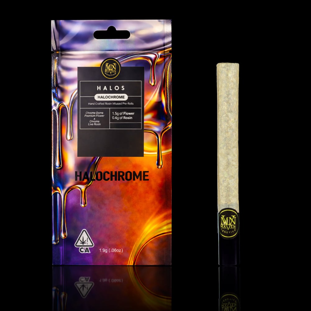 Halochrome – Maven Halos Rosin Infused Pre-Roll [1.9g]