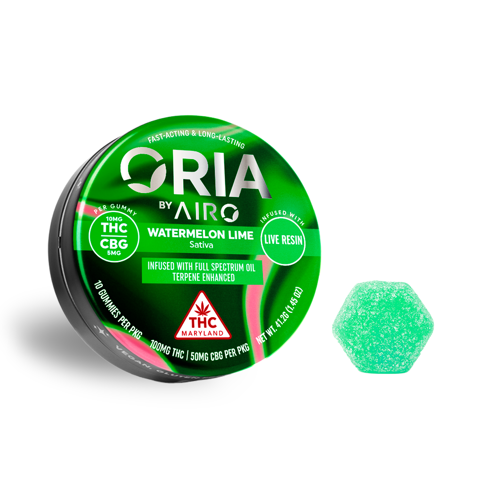 Watermelon Lime [10pk] (100mg THC/50mg CBG)