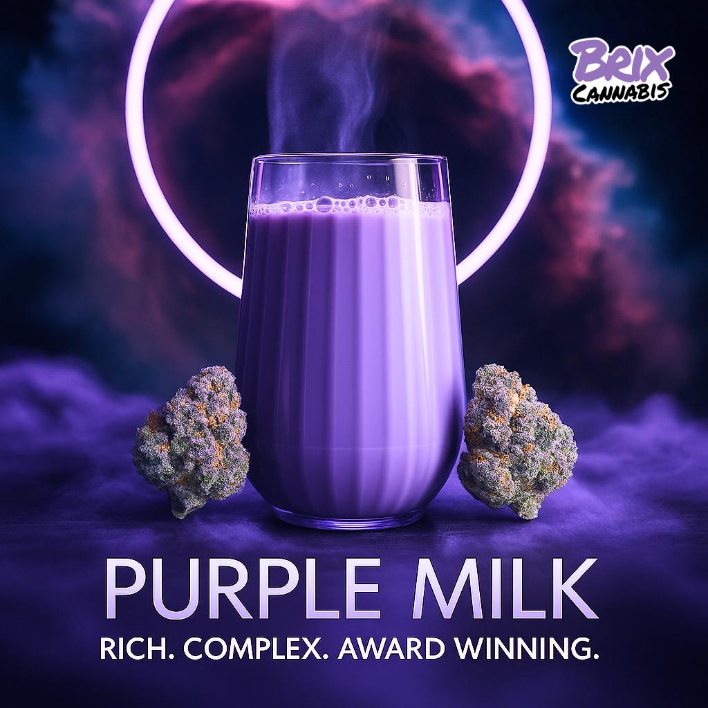 BRIX Cannabis - Purple Milk (I) 0.5g Pre-Rolls 2pk (1g) C0101000386 BRIX Cannabis - Purple Milk (I) 0.5g Pre-Rolls 2pk (1g) C0101000386