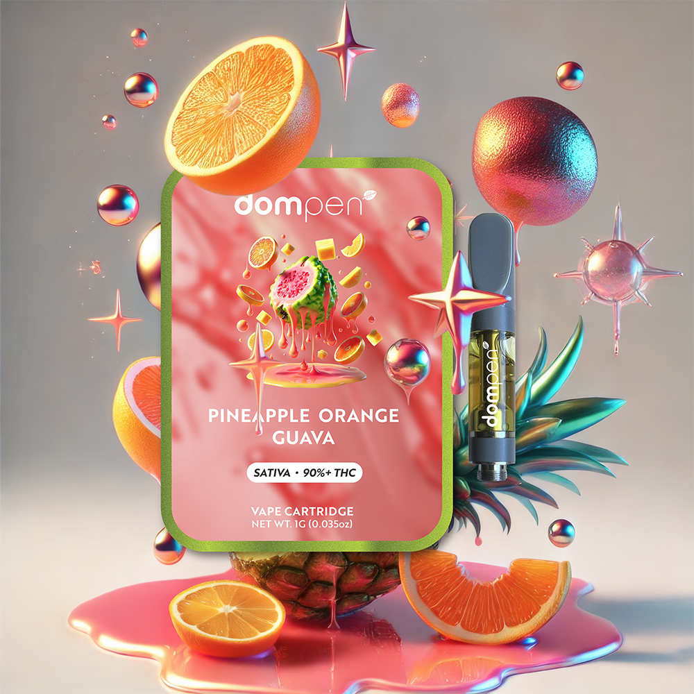 dompen™ 510 Cart Sativa - Pineapple Orange Guava (1g)