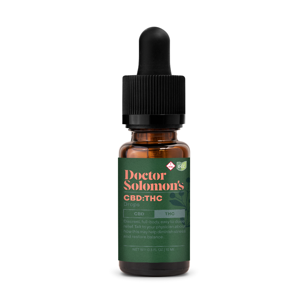 Doctor Solomon's - Restore 1 1 - Tincture - 15ml - 100mg THC / 100mg CBD