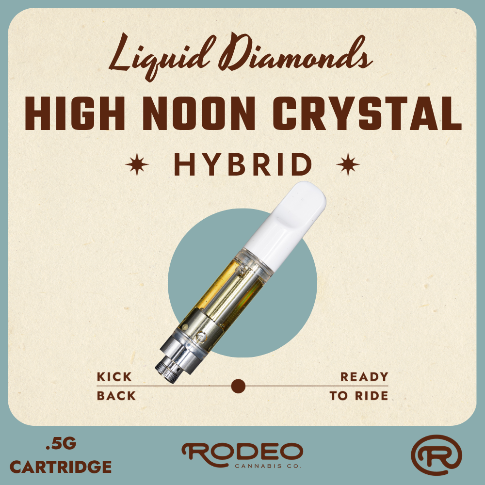 Rodeo Liquid Diamonds High Noon Crystal (H) 0.5g Vape (C0070000540)