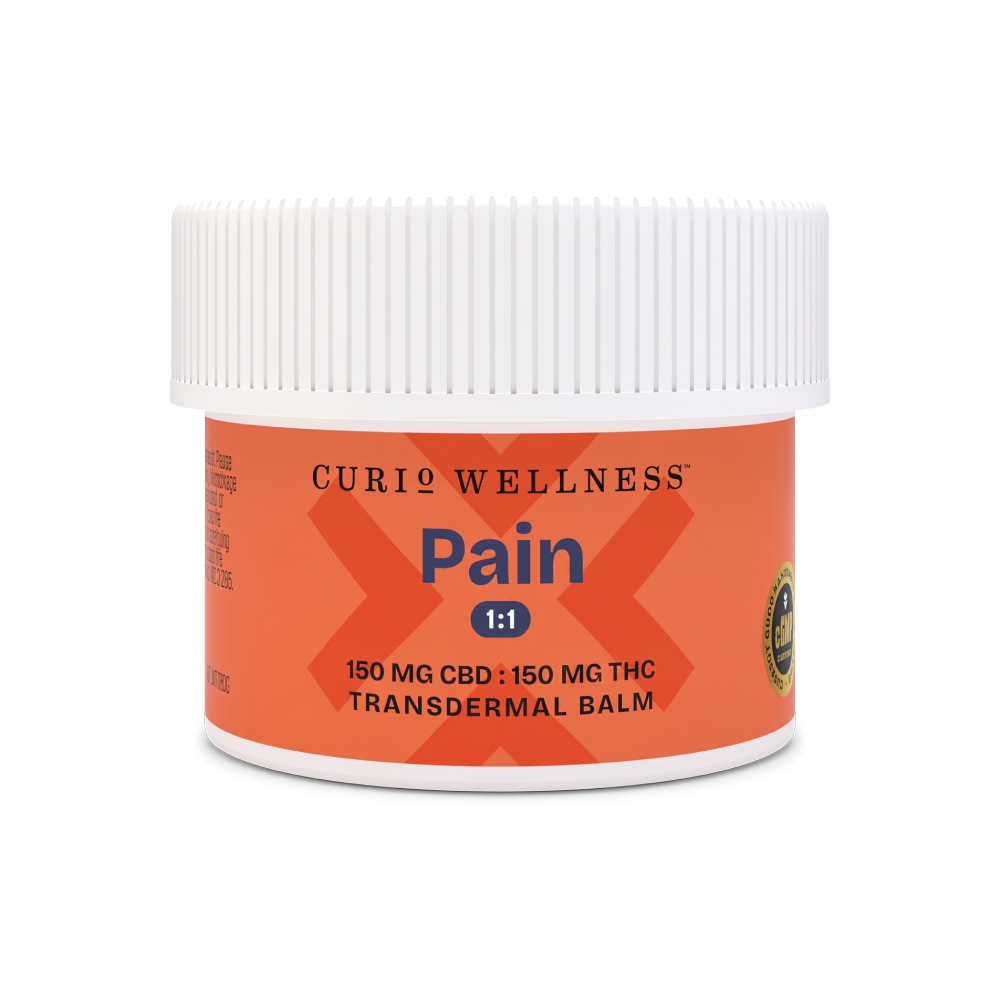 Pain 1:1 Transdermal Balm (150mg CBD/150mg THC)