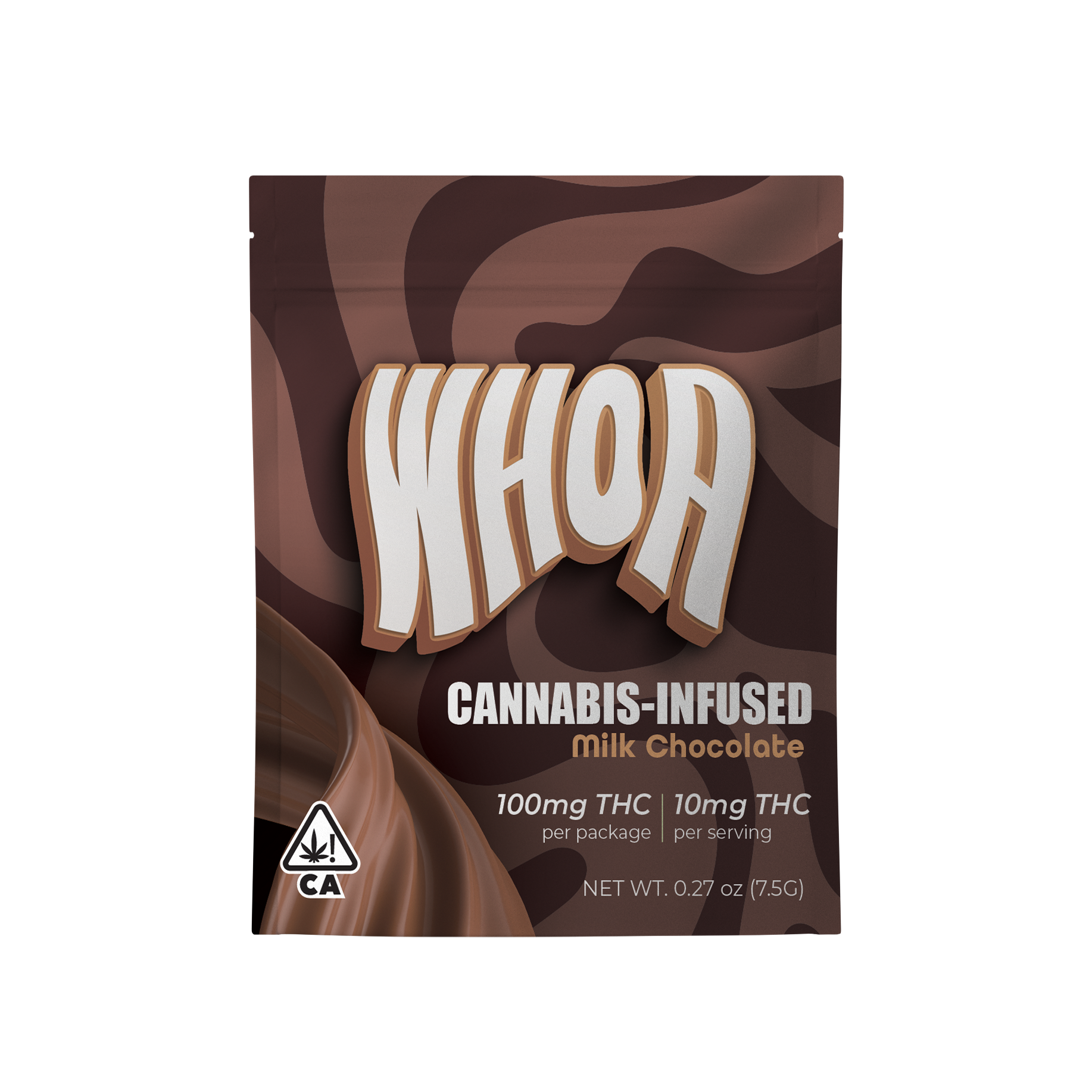 5mg Kiva 'Milk' Chocolate Bar 100mg THC total