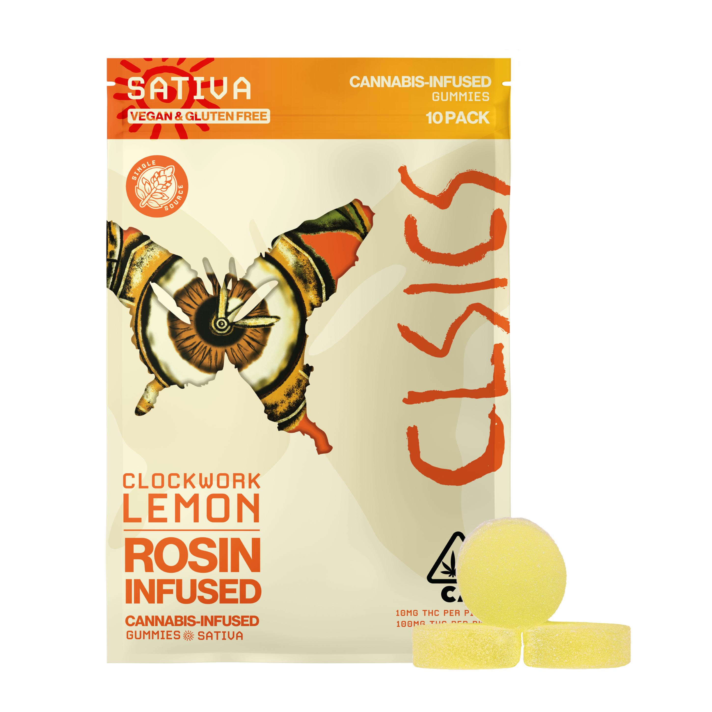 Clockwork Lemon [10pk] (100mg)