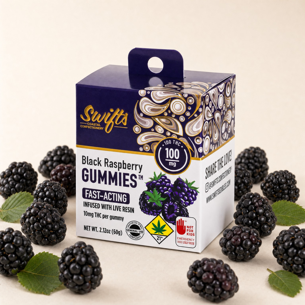 Black Raspberry [10pk] (100mg)