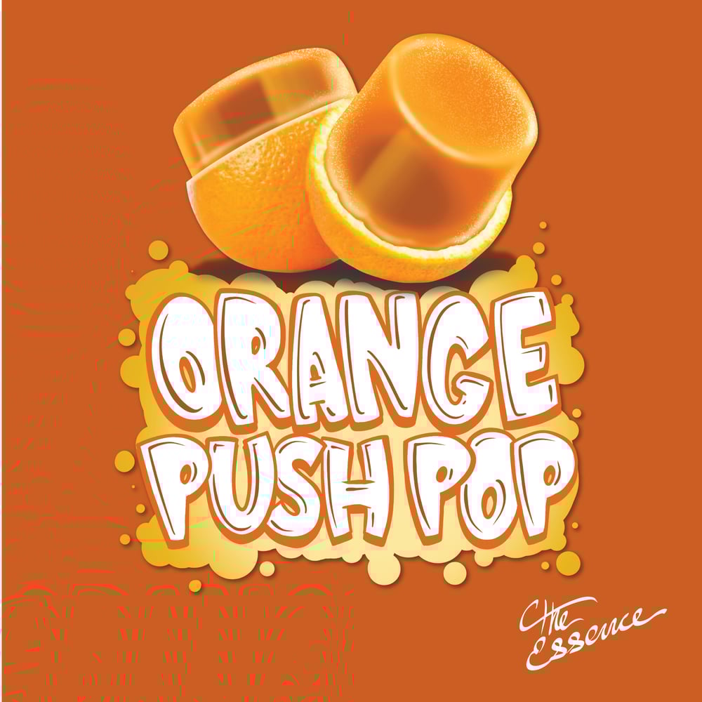Orange Push Pop