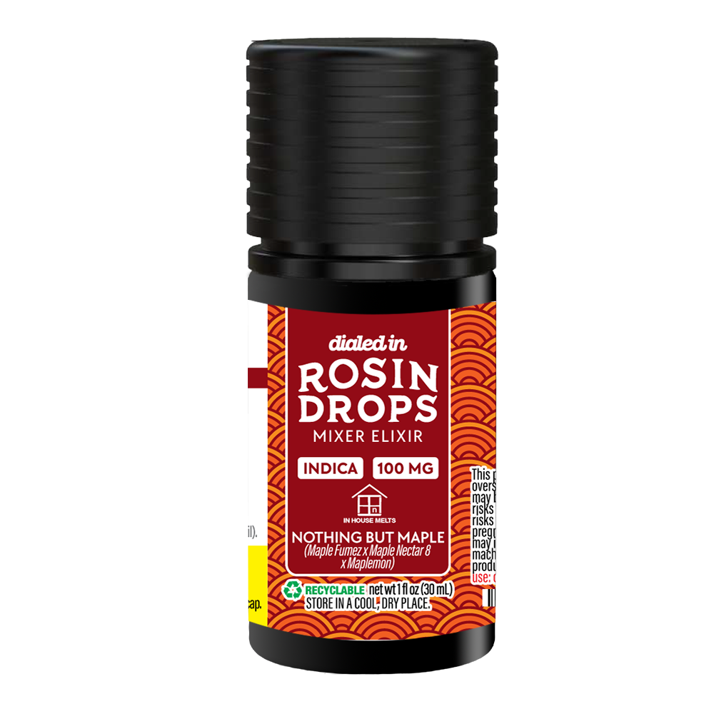 100mg - Nothing but Maple - Rosin Drops