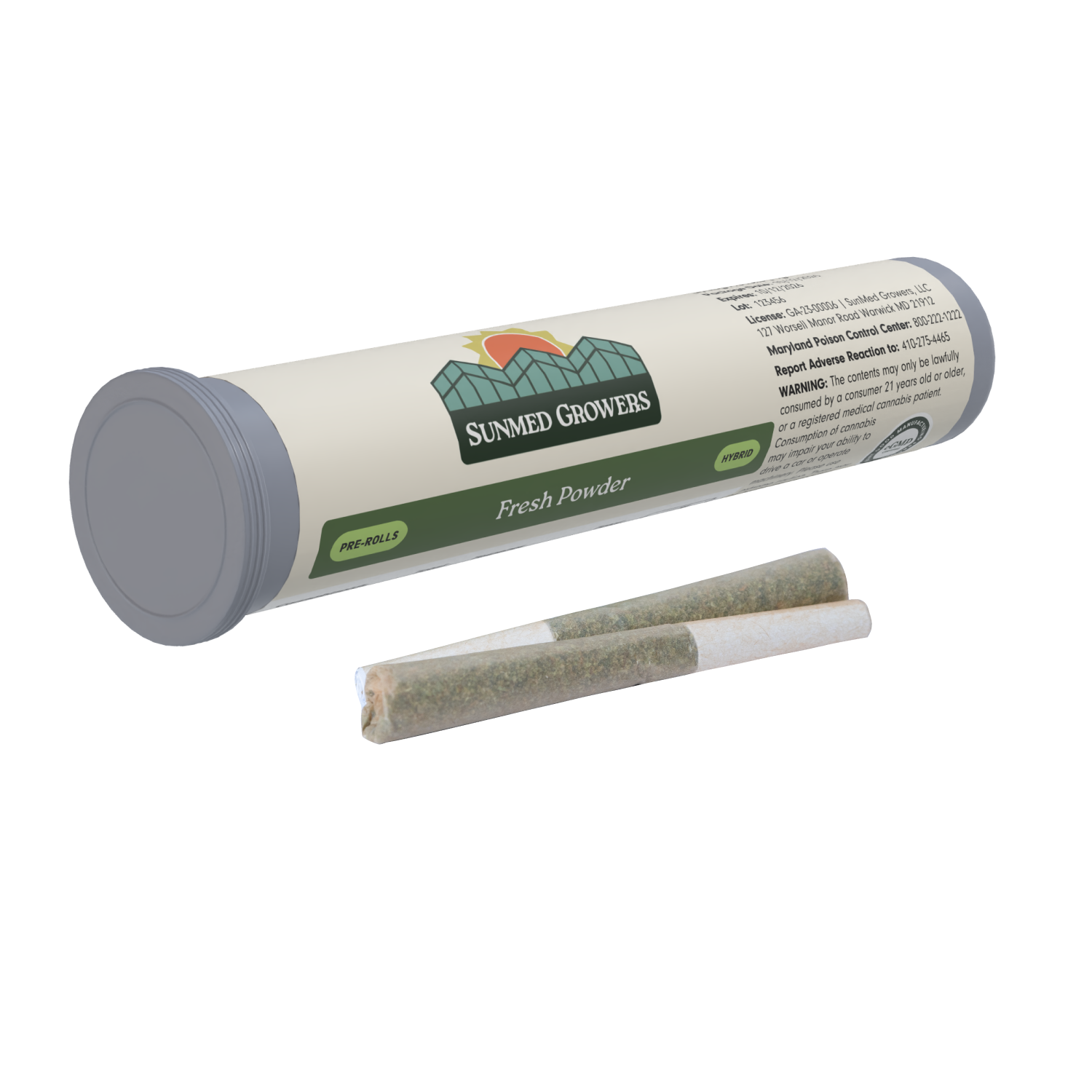 Fresh Powder Pre-roll 0.5g 2-pack