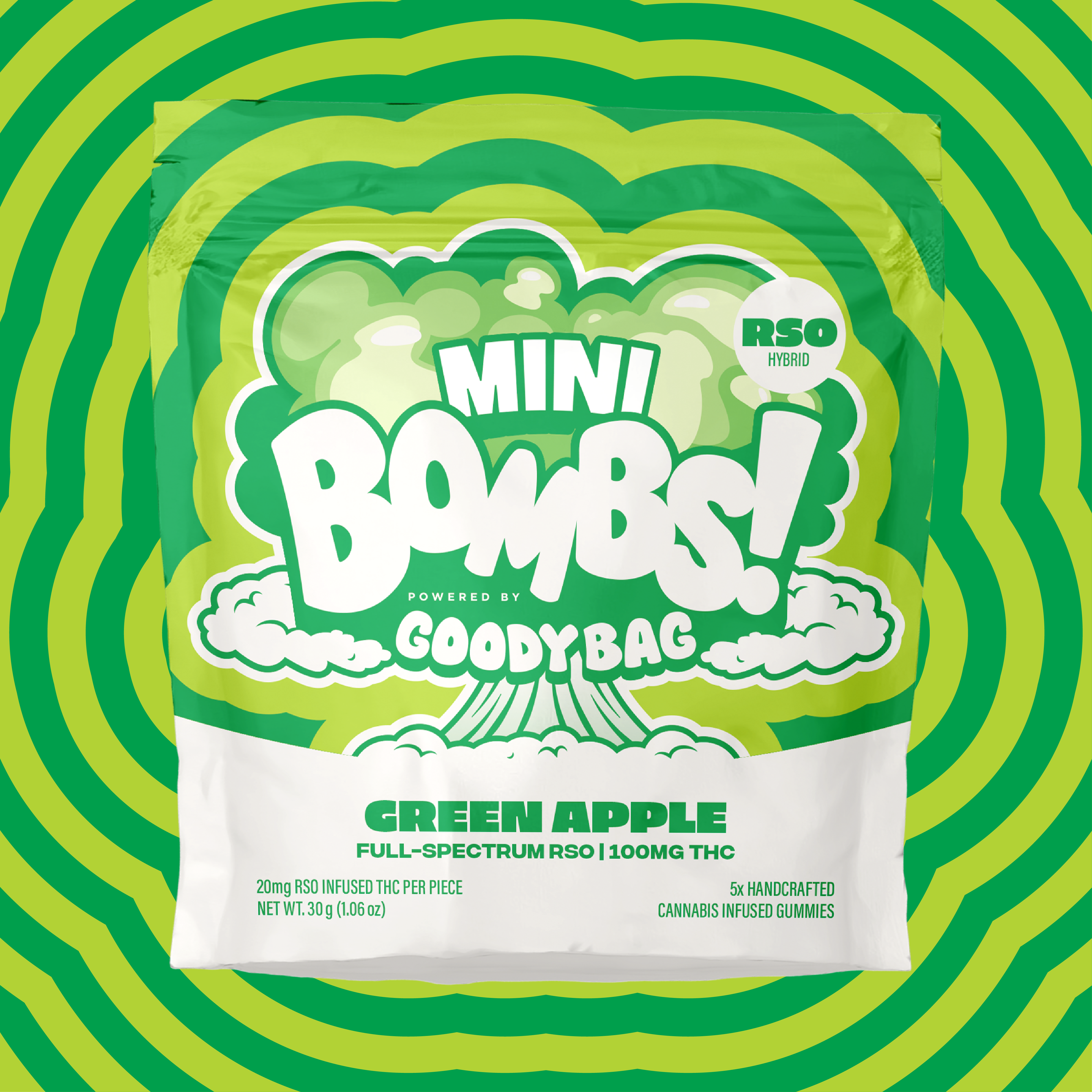 Green Apple [5pk] (100mg)
