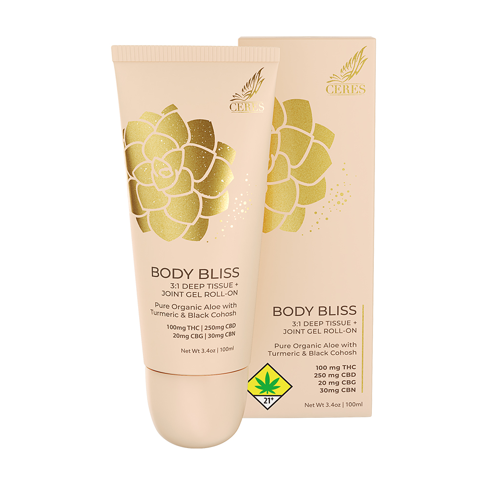 3:1 Body Bliss [3.4oz] (250mg CBD/100mg THC/20mg CBG/30mg CBN)