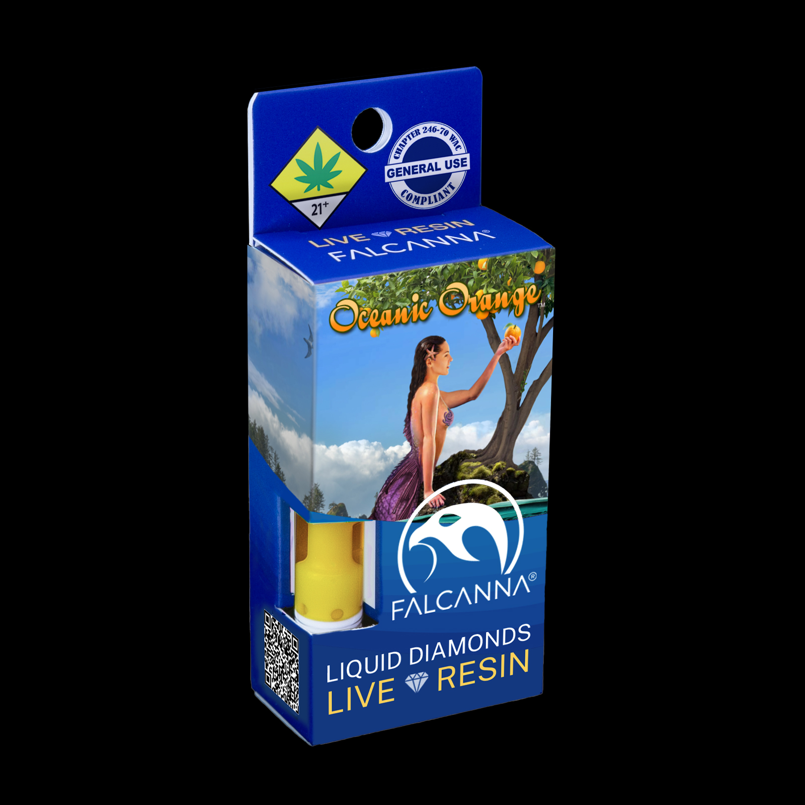 Shop Oceanic Orange Live Resin Cartridge | Spokane Green Leaf