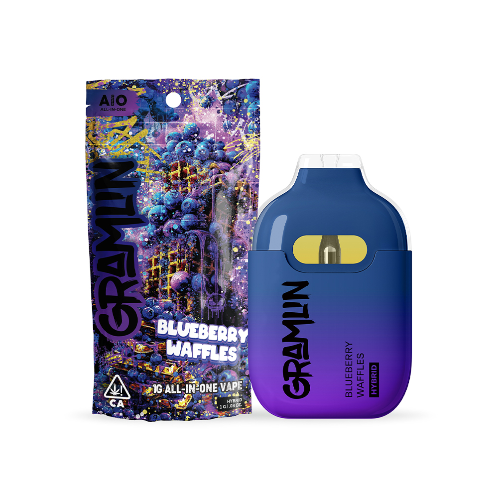 Blueberry Waffles AIO [1000mg]