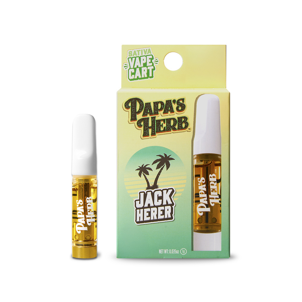 Jack Herer | Sativa - Ultra Extract High Purity Oil - 1G Vape Cartridge