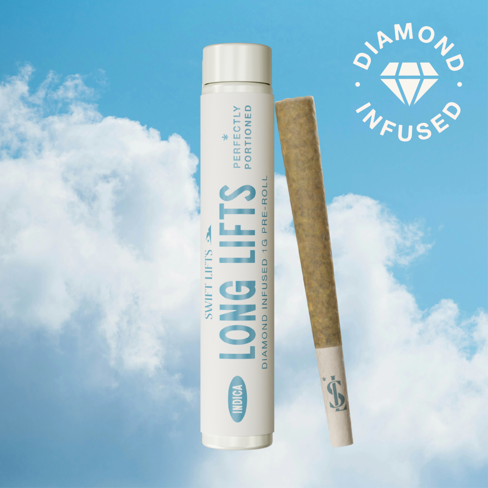 Long Diamond-Infused Gush Mintz