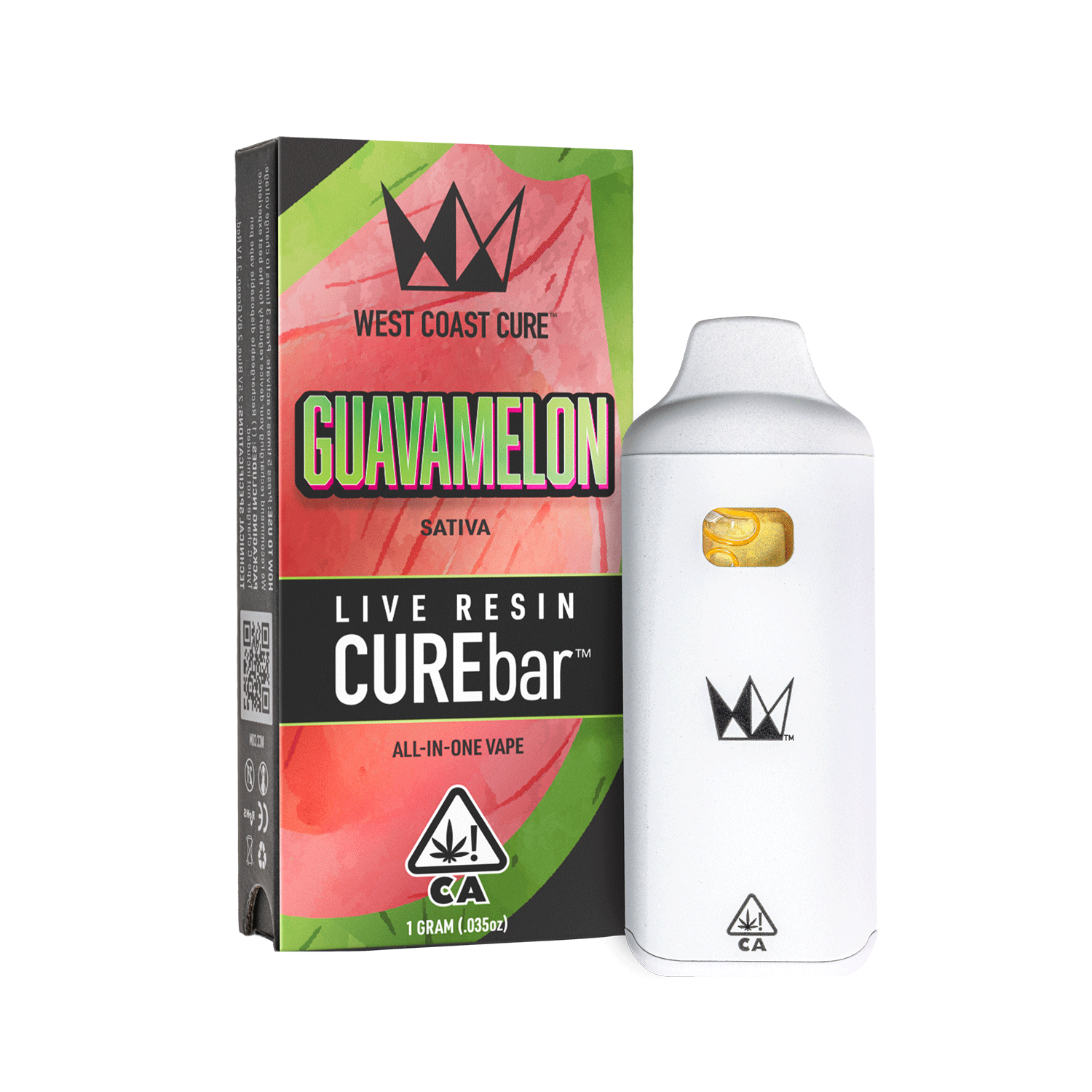 Guavamelon All-In-One CUREbar - 1G Guavamelon All-In-One CUREbar - 1G