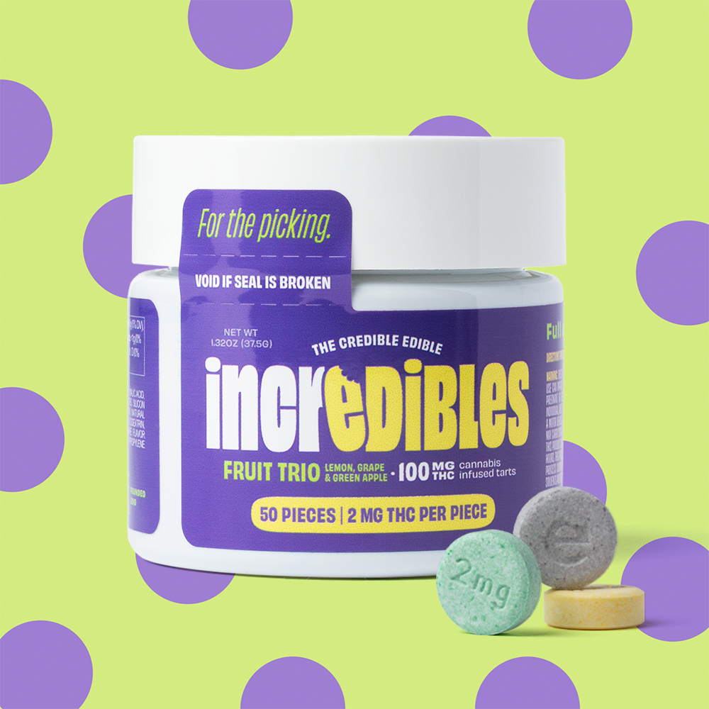 incredibles - Fruit Trio - Tarts - 100mg