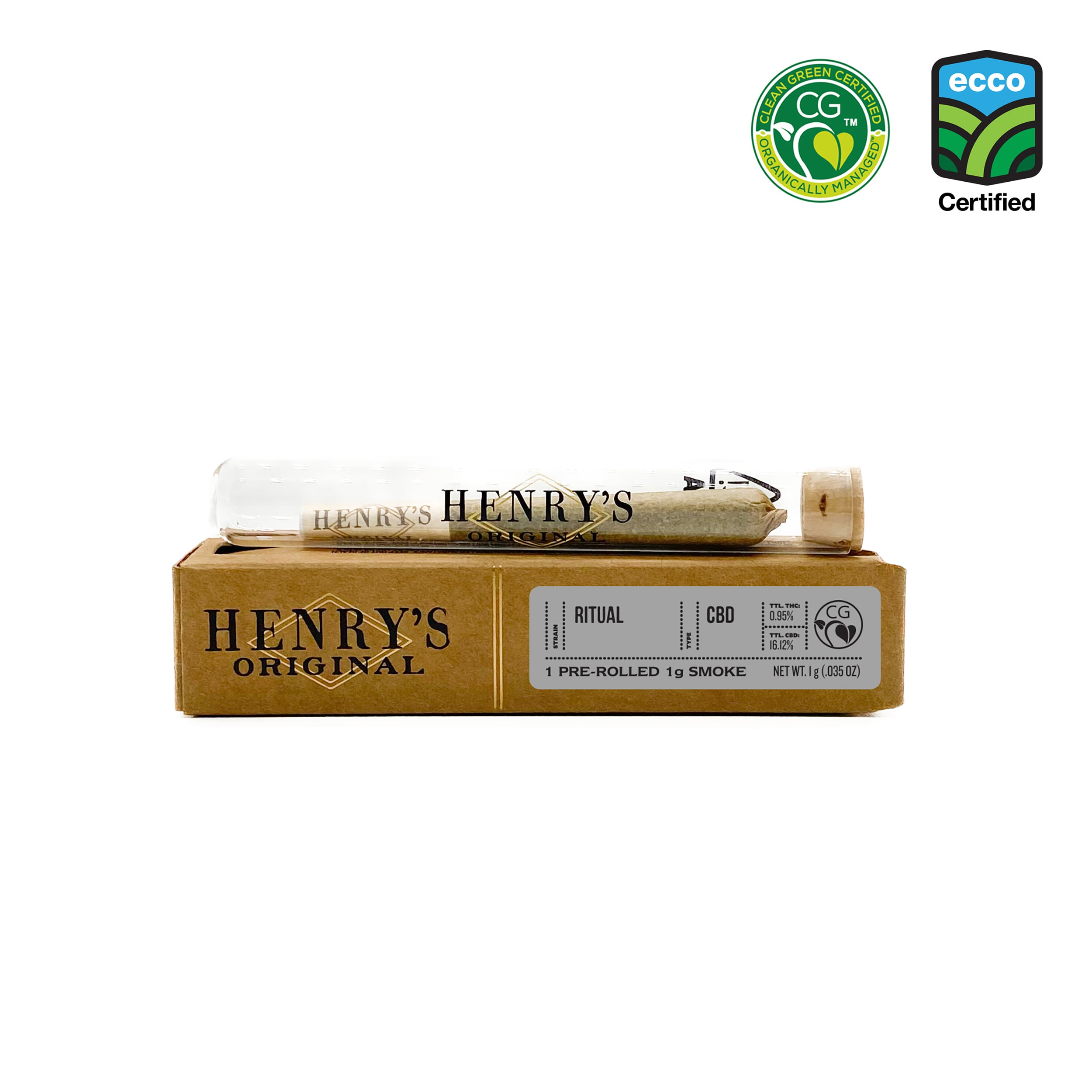 Ritual 10:1 CBD [1g]