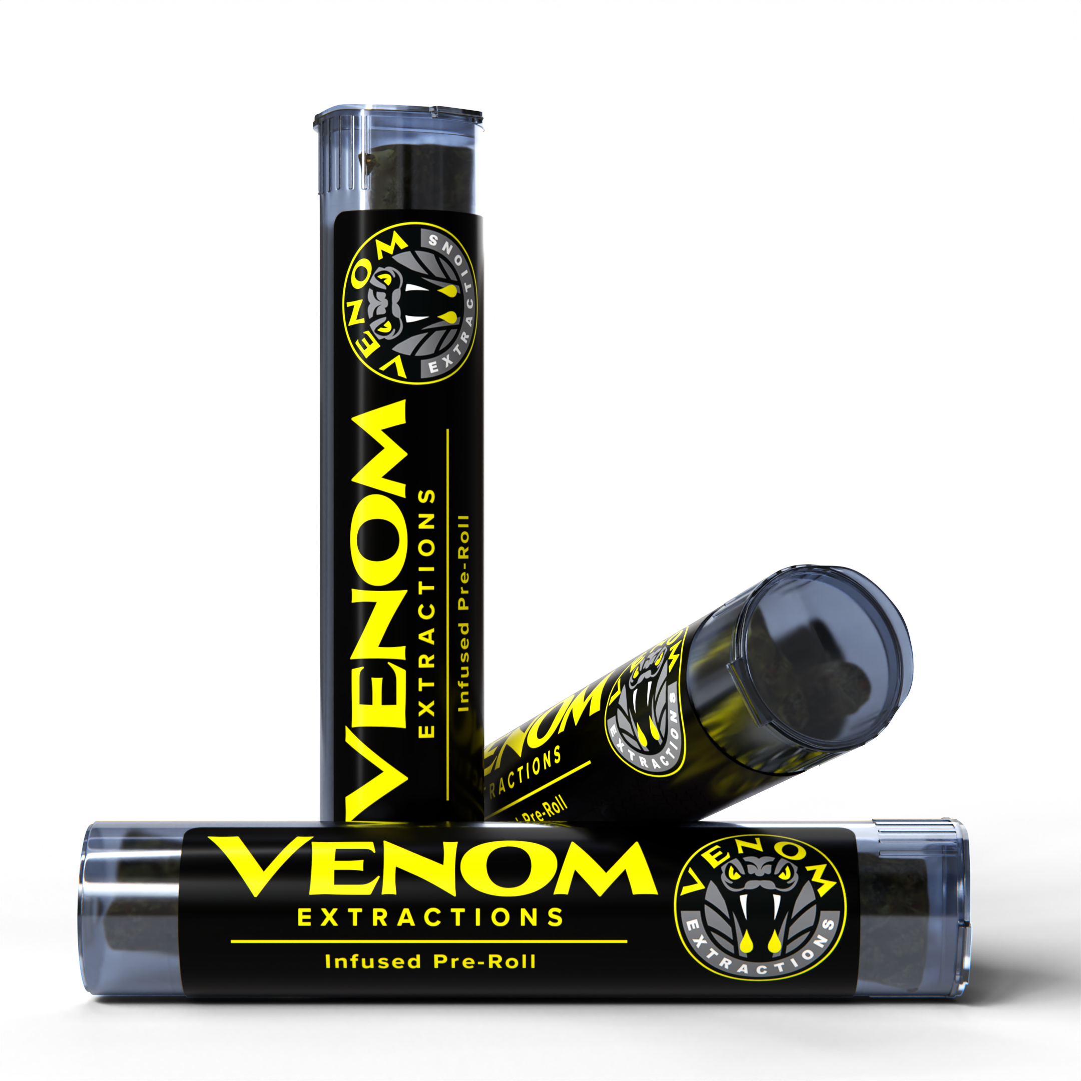 White Widow | Sativa - Diamond THCA-Infused Pre-Rolls - 1.5G Three-Pack