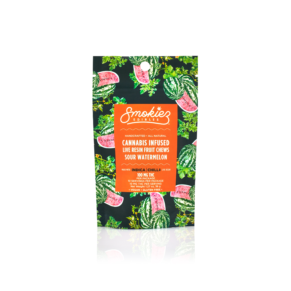 Sour Watermelon - Indica [10pk] (100mg)